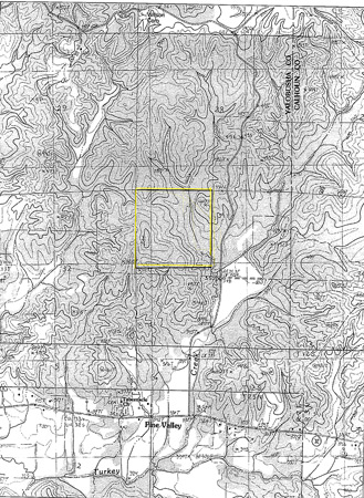 Watervalley 160 Topo Map