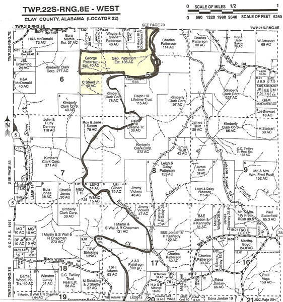 Steed Timber Company, Inc. Located in Lincoln, Alabama Land For Sale